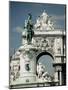 Praca Da Commercio, Lisbon, Portugal, Europe-Sylvain Grandadam-Mounted Photographic Print