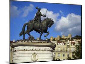 Praca Da Figueira, Lisbon, Portugal, Europe-Jeremy Lightfoot-Mounted Photographic Print