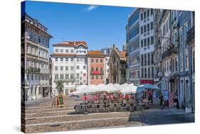 Praca Do Comercio, Coimbra, Beira Province, Portugal, Europe-G and M Therin-Weise-Stretched Canvas