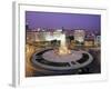 Praca Do Marques de Pombal, Lisbon, Portugal-Peter Adams-Framed Photographic Print