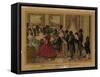 Practical Amalgamation (Musical Soiree), Published by John Childs, New York, C.1839-null-Framed Stretched Canvas