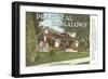 Practical Bungalows, Craftsman Home, California-null-Framed Art Print