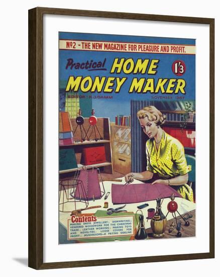 Practical Home Money Maker, 1957, UK-null-Framed Giclee Print