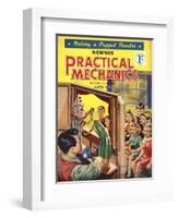 Practical Mechanics, Puppets Shows Magazine, UK, 1950-null-Framed Giclee Print