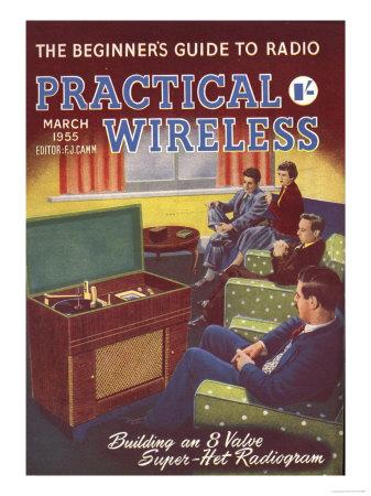 'Practical Wireless, Radios Listening To Music DIY Hi-Fi Magazine, UK ...