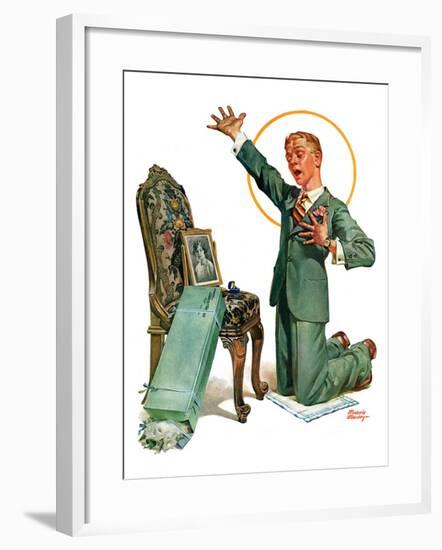 "Practice Proposal,"April 30, 1927-Frederic Stanley-Framed Giclee Print