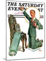 "Practice Proposal," Saturday Evening Post Cover, April 30, 1927-Frederic Stanley-Mounted Giclee Print