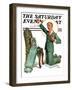 "Practice Proposal," Saturday Evening Post Cover, April 30, 1927-Frederic Stanley-Framed Premium Giclee Print