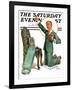 "Practice Proposal," Saturday Evening Post Cover, April 30, 1927-Frederic Stanley-Framed Giclee Print