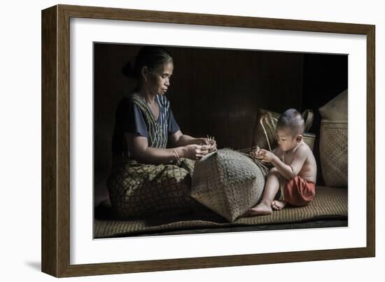 Practice-Dodyherawan-Framed Photographic Print