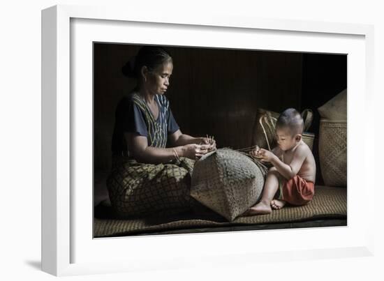 Practice-Dodyherawan-Framed Photographic Print