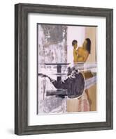 Practicing for the Championship, 1999-Aris Kalaizis-Framed Giclee Print