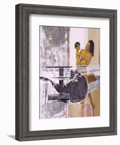 Practicing for the Championship, 1999-Aris Kalaizis-Framed Giclee Print