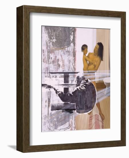 Practicing for the Championship, 1999-Aris Kalaizis-Framed Giclee Print