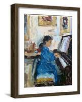 Practising, 1994-Patricia Espir-Framed Giclee Print