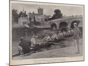 Practising for the Regatta at Henley-Walter Stanley Paget-Mounted Giclee Print