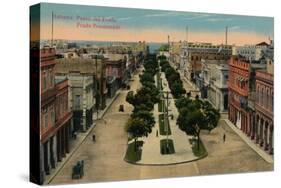 Prado Promenade, Havana, Cuba, 1910-null-Stretched Canvas