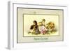 Präge Glückwunsch Ostern, Küken Beim Schlüpfen-null-Framed Giclee Print