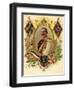 Präge Wappen Litho Kaiser Friedrich Wilhelm II, Krone-null-Framed Giclee Print