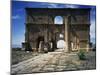 Praetorian Straddling Main Roadway, Roman Ruins of Lambaesis-null-Mounted Giclee Print