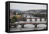 Prague 1-Chris Bliss-Framed Stretched Canvas