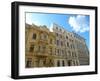 Prague, Art Nouveau houses at Opletalova Street-Jan Halaska-Framed Photographic Print