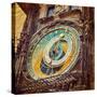 Prague Astronomical Clock . Instagram Filter Effect-scorpp-Stretched Canvas