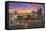 Prague at Dusk-Richard Harpum-Framed Stretched Canvas