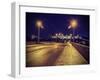 Prague by Night, Czech Republic.-Maciej Bledowski-Framed Photographic Print