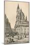 'Prague', c1820 (1915)-Samuel Prout-Mounted Giclee Print