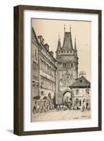 'Prague', c1820 (1915)-Samuel Prout-Framed Giclee Print