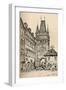 'Prague', c1820 (1915)-Samuel Prout-Framed Giclee Print