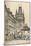 'Prague', c1820 (1915)-Samuel Prout-Mounted Giclee Print