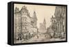 'Prague', c1820 (1915)-Samuel Prout-Framed Stretched Canvas