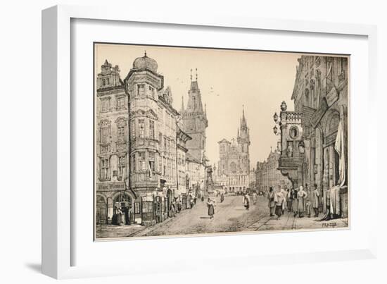 'Prague', c1820 (1915)-Samuel Prout-Framed Giclee Print