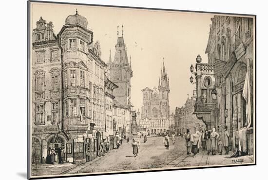 'Prague', c1820 (1915)-Samuel Prout-Mounted Giclee Print