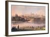 Prague Castle and a Part of the Little Quarter-null-Framed Giclee Print