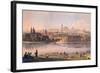 Prague Castle and a Part of the Little Quarter-null-Framed Giclee Print