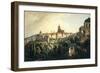 Prague Castle and the Royal Summerhouse, 1836-Vincenc Morstadt-Framed Giclee Print