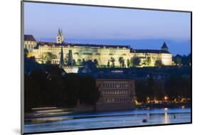 Prague Castle, UNESCO World Heritage Site, Prague, Czech Republic, Europe-Christian Kober-Mounted Photographic Print