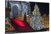 Prague Christmas Market in Old Town Square.-Jon Hicks-Stretched Canvas