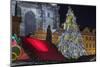 Prague Christmas Market in Old Town Square.-Jon Hicks-Mounted Photographic Print