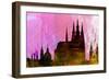 Prague City Skyline-NaxArt-Framed Art Print