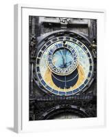 Prague Clock 1-Chris Bliss-Framed Photographic Print