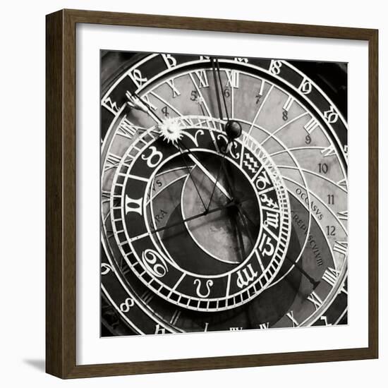 Prague Clock I-Jim Christensen-Framed Photographic Print