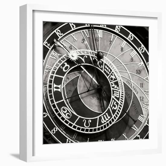 Prague Clock I-Jim Christensen-Framed Photographic Print