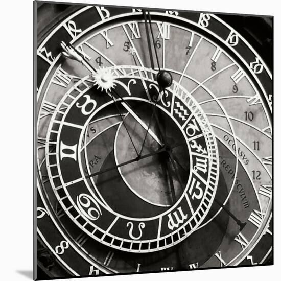 Prague Clock I-Jim Christensen-Mounted Photographic Print