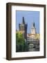 Prague, Czech Republic. Charles bridge and bridge tower.-Tom Haseltine-Framed Photographic Print