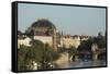 Prague, Czech Republic, Europe-Angelo-Framed Stretched Canvas