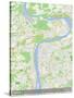 Prague, Czech Republic Map-null-Stretched Canvas